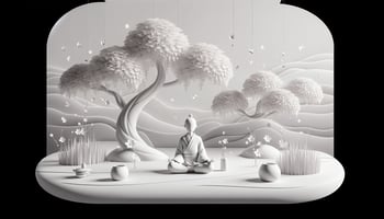Exploring the Aesthetic of Monochrome and Minimalist Anime