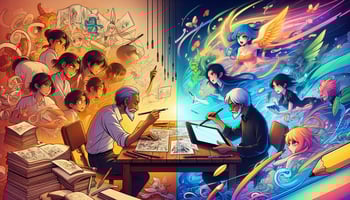 From Pencil to Pixels: The Evolution of Anime Drawing Techniques