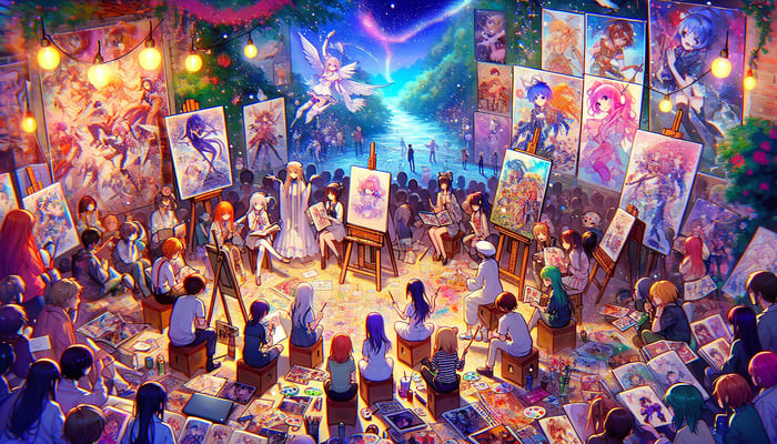 How Anime Fans Build Communities Through Fan Fiction and Fan Art