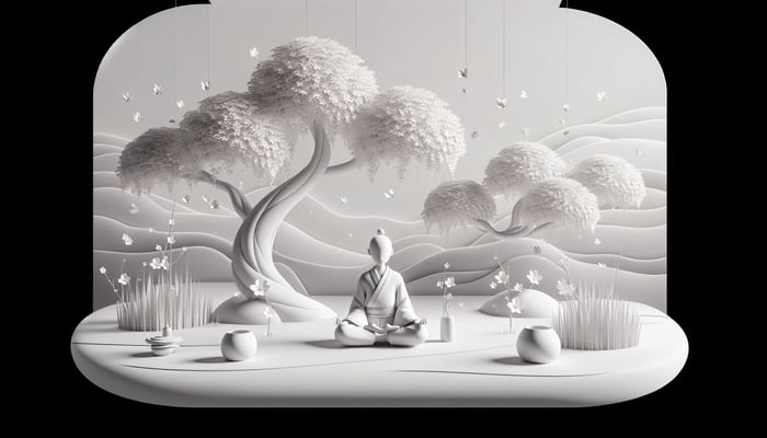 Exploring the Aesthetic of Monochrome and Minimalist Anime